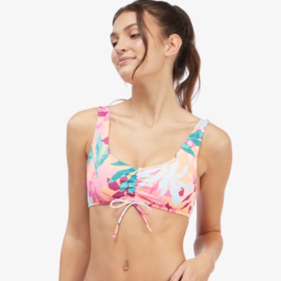 Roxy Active New Bralette Swim Top NWT - Picture 6 of 8